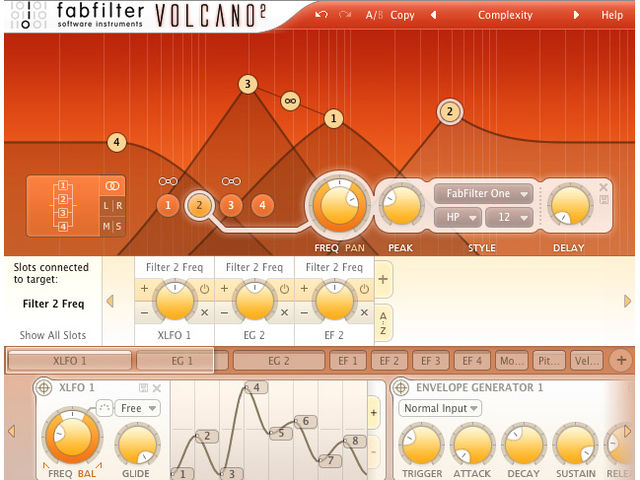 Volcano promises to deliver analogue-style filtering.